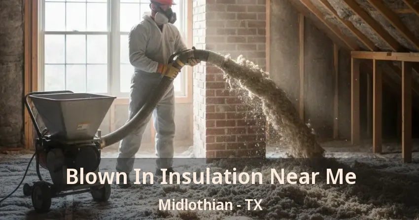 Blown In Insulation Near Me Midlothian - TX Blown In Insulation Near Me Midlothian - TX