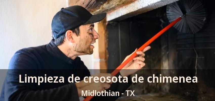 Limpieza de creosota de chimenea Midlothian - TX Limpieza de creosota de chimenea Midlothian - TX