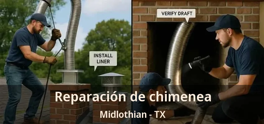 Reparación de chimenea Midlothian - TX