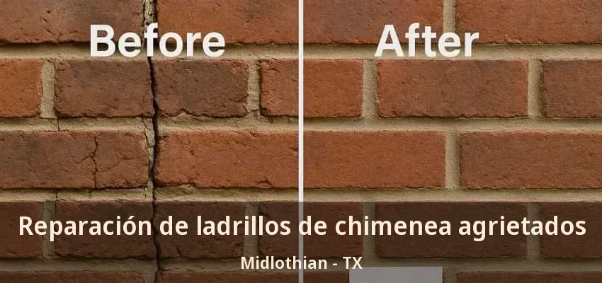 Reparación de ladrillos de chimenea agrietados Midlothian - TX Reparación de ladrillos de chimenea agrietados Midlothian - TX