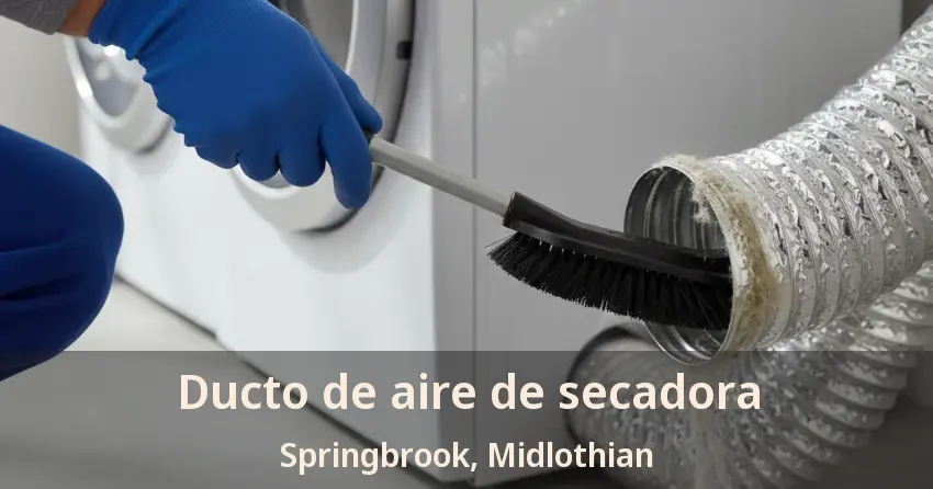 Ducto de aire de secadora Springbrook, Midlothian - TX