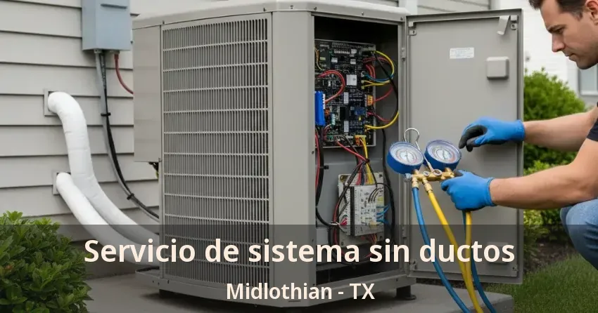 Servicio de sistema sin ductos Midlothian - TX