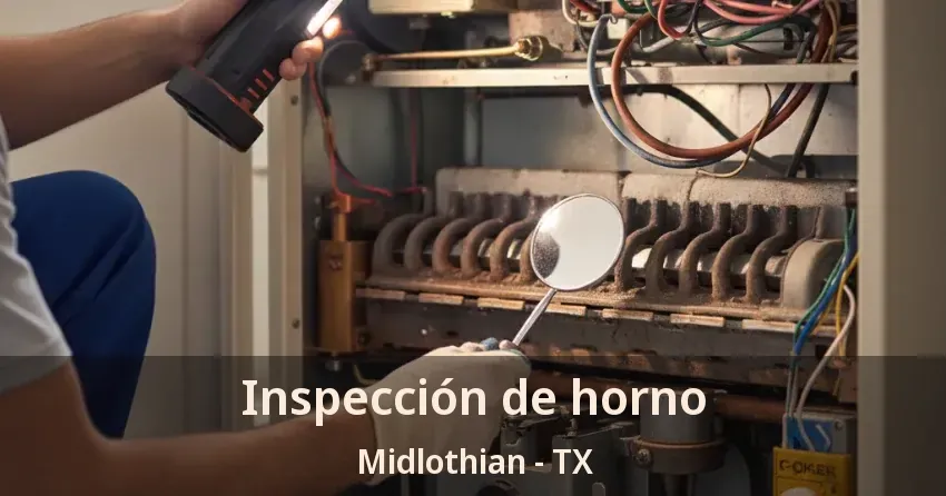 Inspección de horno Midlothian - TX