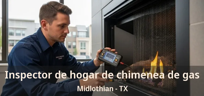 Inspector de hogar de chimenea de gas Midlothian - TX