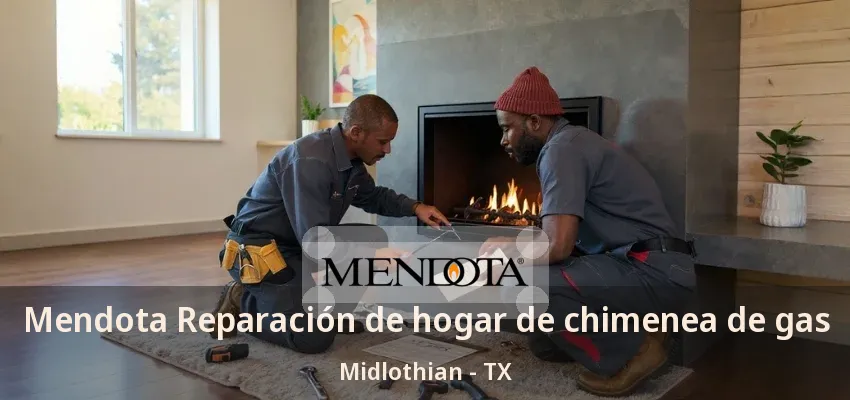 Mendota Reparación de hogar de chimenea de gas Midlothian - TX
