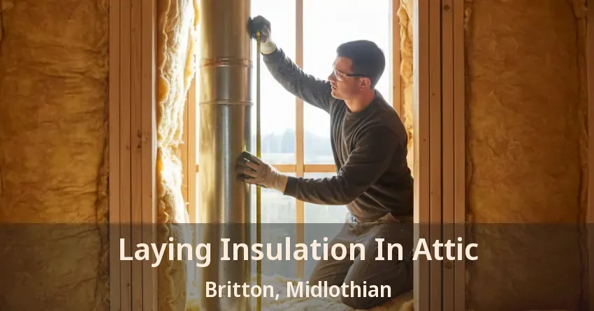 Laying Insulation In Attic Britton, Midlothian - TX Laying Insulation In Attic Britton, Midlothian - TX