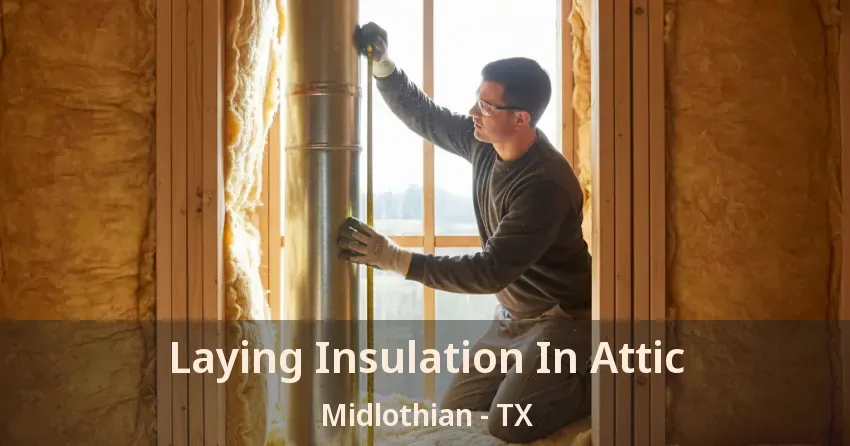 Laying Insulation In Attic Midlothian - TX