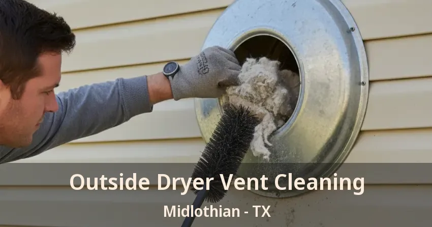 Outside Dryer Vent Cleaning Midlothian - TX