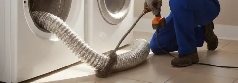 Book for Dryer Vent Hose Cleaning